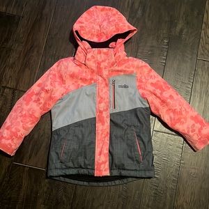 Girls winter snow jacket size 5